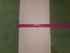 100% Silk taffeta superb 8 inch wide stripes GREEN AND IVORY 54" wide TAFS39