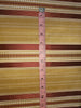 100% SILK TAFFETA FABRIC bright gold beige/brown with satin stripe 54" wide TAF#S130[2]