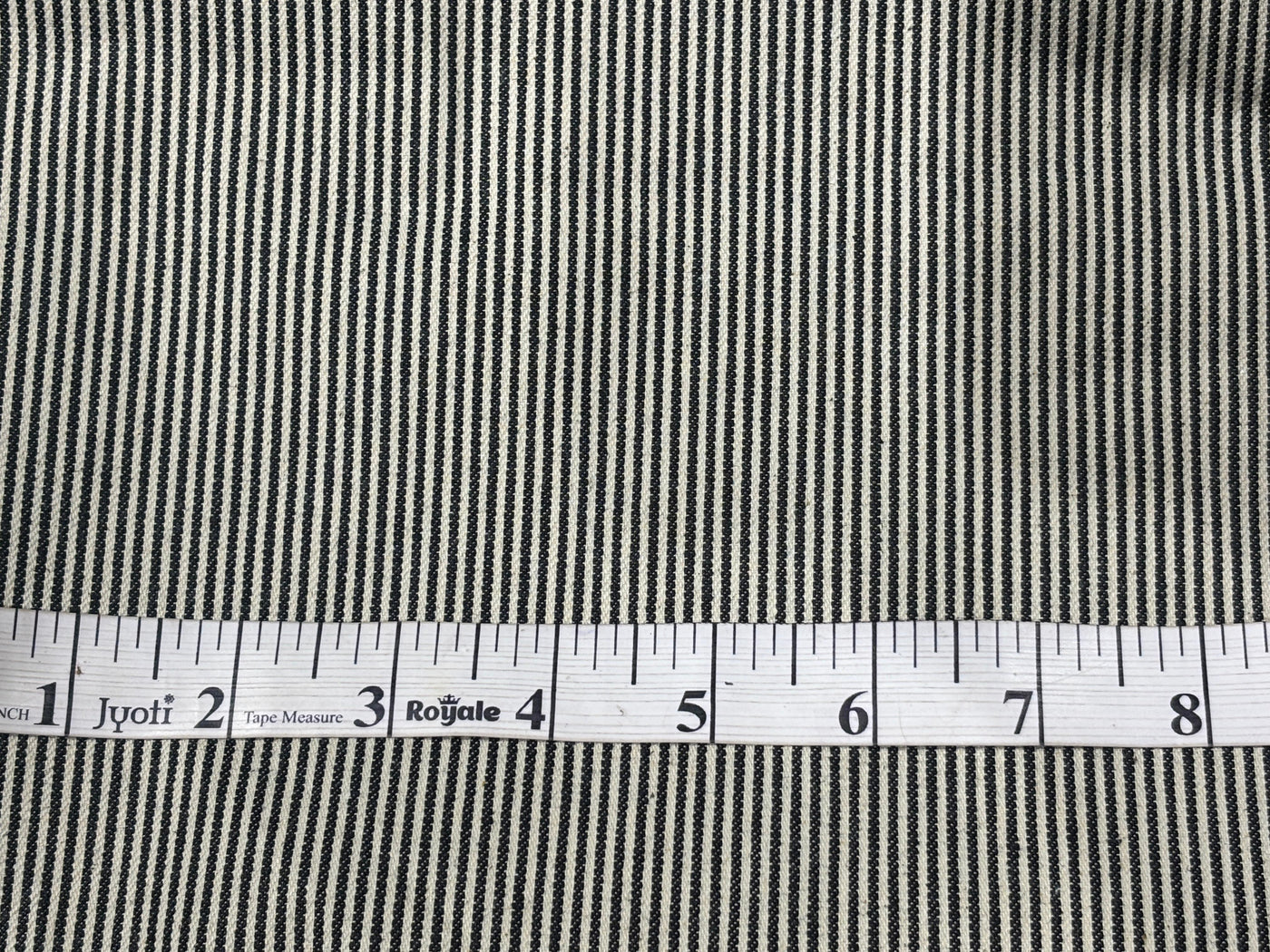 Denim 100% Cotton 58" wide stripes [17796]