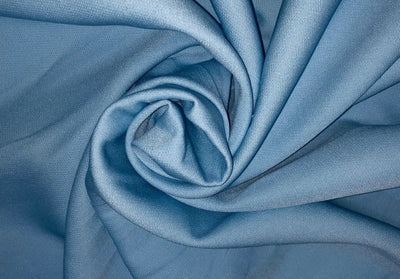 Scuba Crepe Stretch Jersey Knit fashion wear Dress fabric Powder Blue 58" wide [15940]