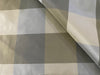 100% Silk Taffeta Green gold and Greys plaid 54" wide TAF#C22[3]