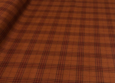 British Tweed Premium Suiting plaids Fabric 58" wide available in 3 colors ivory/slate blue/grey ,tan/rust/black and ink blue/ivory[18619/20/21]