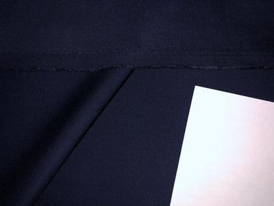 Mark & peanni Premium viscose x polyester suiting fabric 58 inches wide made in Europe available in 2 colors dark brown x black and dark navy x black