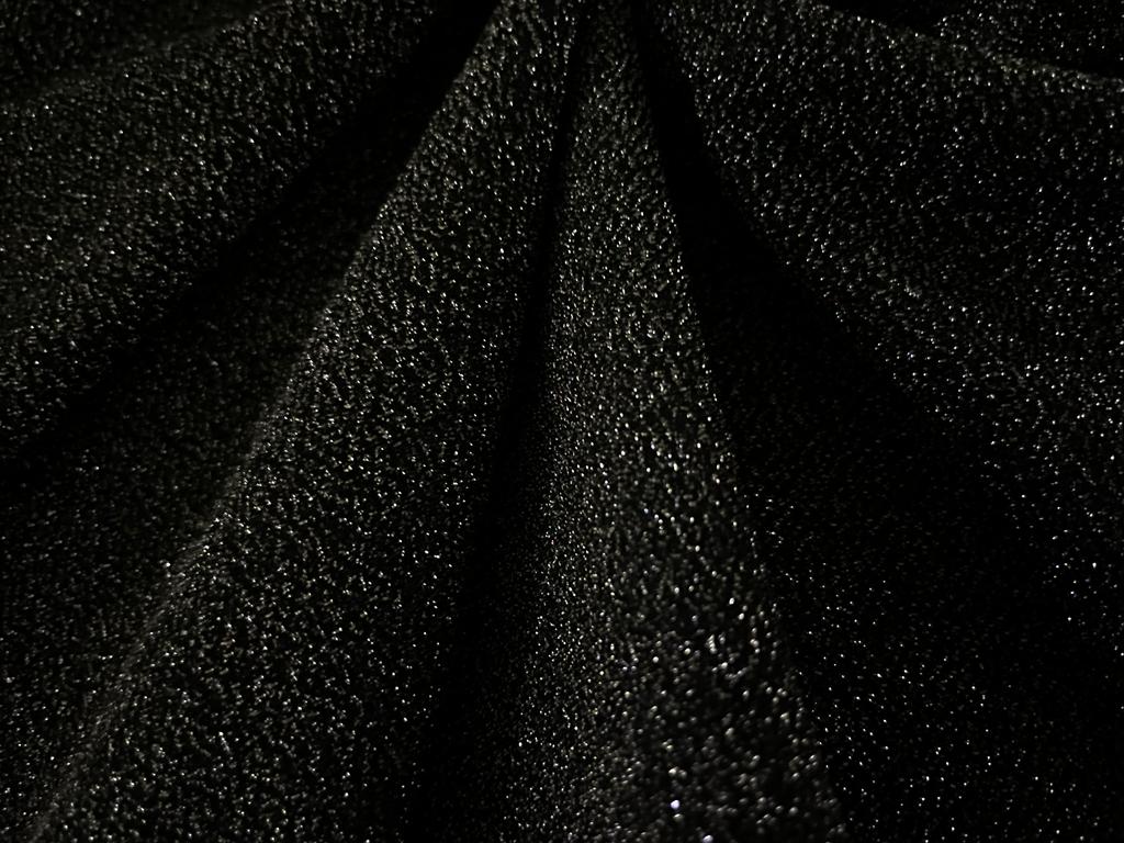 Metallic Shimmer available in 3 colors bronze , black and gold with lycra fashion fabric 58" wide[15310/15313/15687]