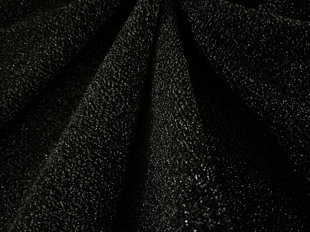 Metallic Shimmer available in 2 colors bronze and black  fashion fabric 58" wide[15310/15313]