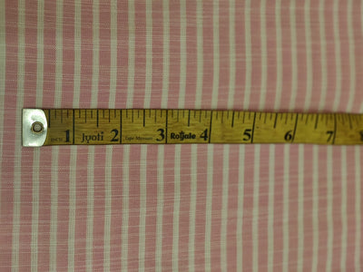 100% Cotton Poplin 58" wide  stripes available in 2 colors light pink and dark pinkp[18311/12]