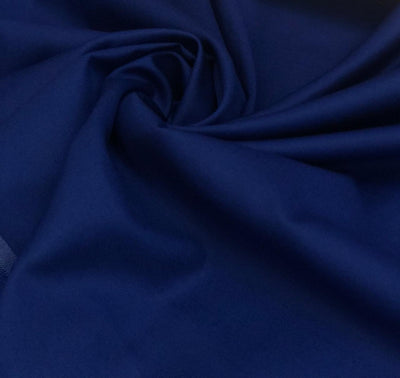 Suiting fabric Waterfall collection suiting fabric 58"wide available in 2 colors Royal blue and Navy blue [18547/48]