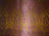 Silk Brocade fabric 44" wide paisley Jacquard available in 3 colors PINK, MANGO/PINK ,PINK AND PEACH BRO910[1/2/3]