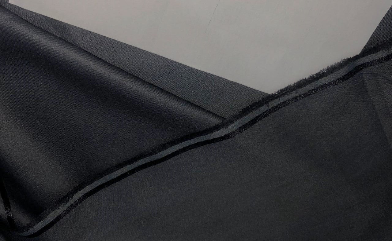 Polyester Twill  fashion wear fabric 58" wide available in 2 colors steel grey and khaki [17765/66]