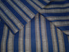 100% Cotton jacquard herringbone Fabric 58" wide available in two colors blue and mustard