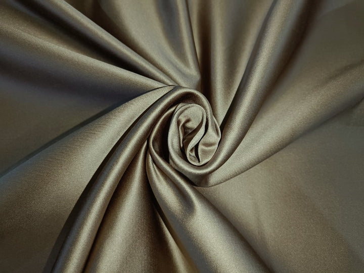 white christmas dresses 50% Cotton 50%Silk Satin superfine fabric light brown 304 cm /175 mm / –  Puresilks.us