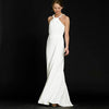 100% silk crepe rich ivory 54" wide 80-150 grams dyeable