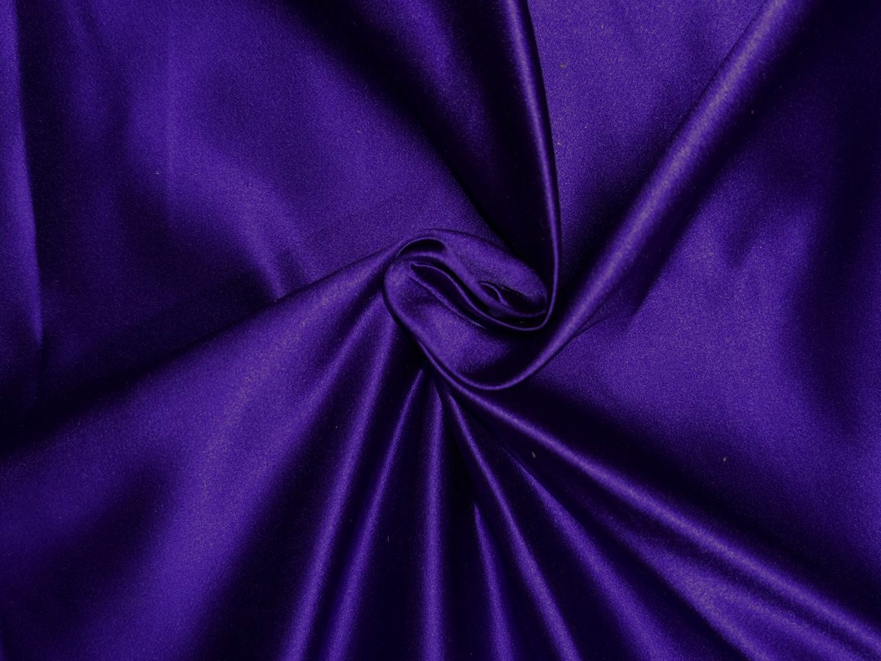 100% SILK DUTCHESS SATIN 48 momme  indigo 54" wide [18377]
