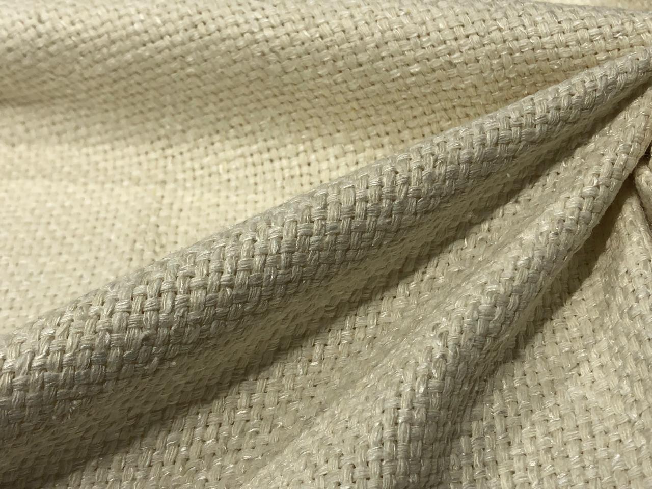 HEAVY MATKA SILK FABRIC Cream/off white 44" wide awesome for jackets [16971]