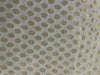 Georgette Fabric Ivory Color with Metallic Gold Small Motif