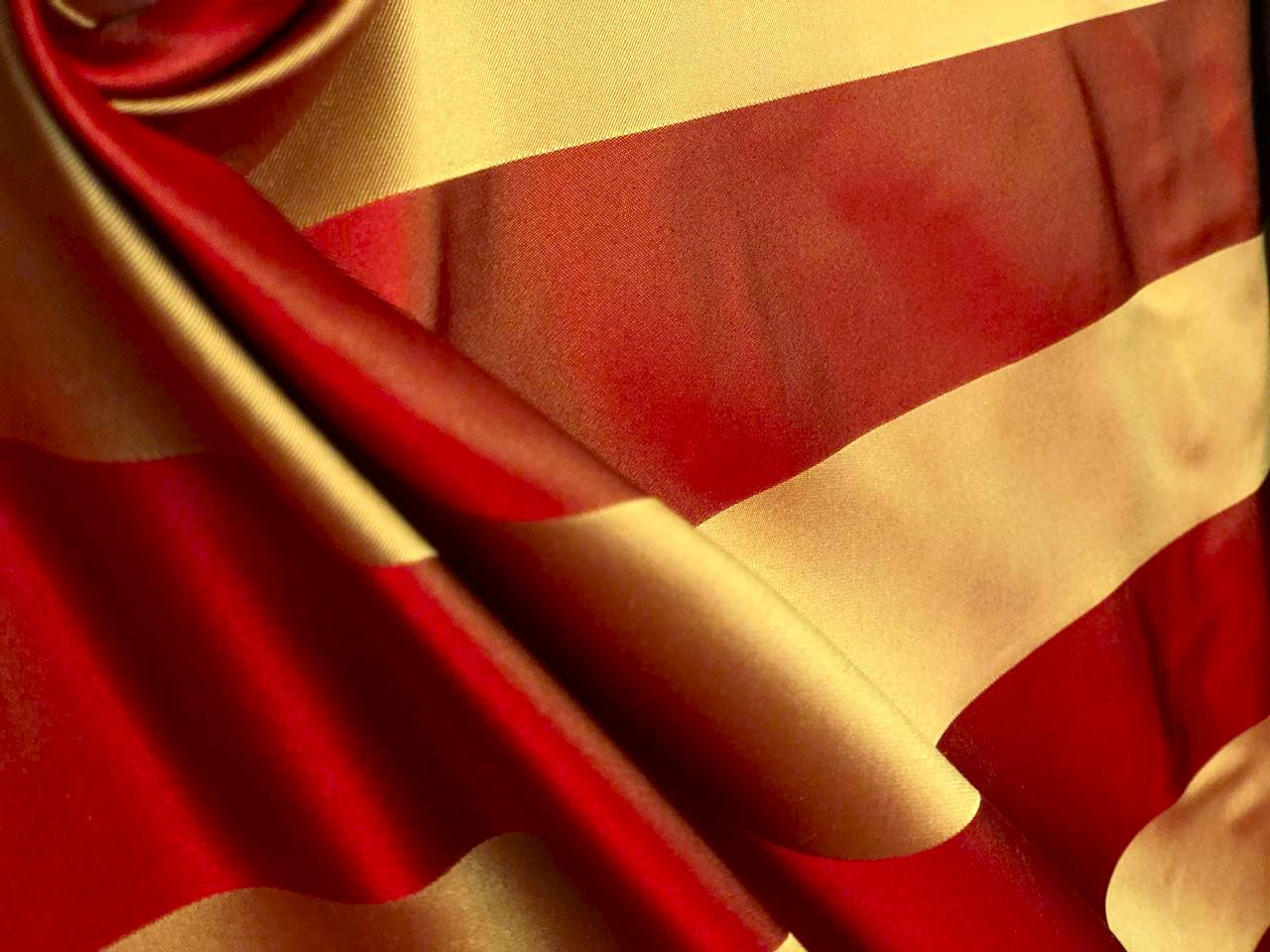 100% silk Taffeta satin stripes available in 8 different color shades [18296/97/98/99/18307/08/09/10]