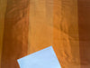 Silk Dupioni Fabric Shades of Orange color stripe 54" Wide DUP#S58