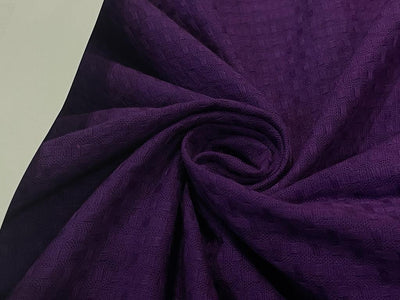 100% Cotton Basket Weave Fabric 58" wide Dyeable available in 4 colors [ivory/orange/purple/blue and custom dyed] [15161/76/77/78]