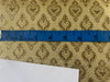 Silk Brocade fabric Gold with metallic gold motif jacquard COLOR 44" WIDE BRO890[3]