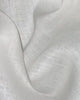 100% pure linen fabric white colour for living room curtains / home decor and bedspreads 115 inches wide /292 cms width