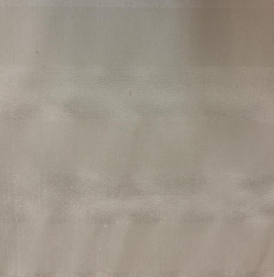 100% Pure Silk dupion self white  stripe 54" wide DUPS73[2]