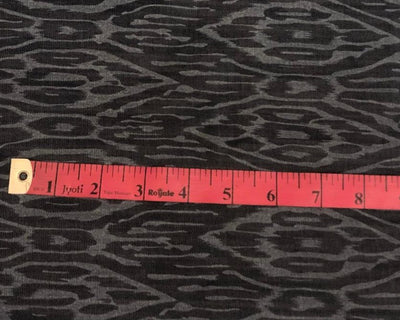 Denim 100% Cotton 58" wide animal print in 2 shades denim blue / teal and denim blue/blue [18613/14]