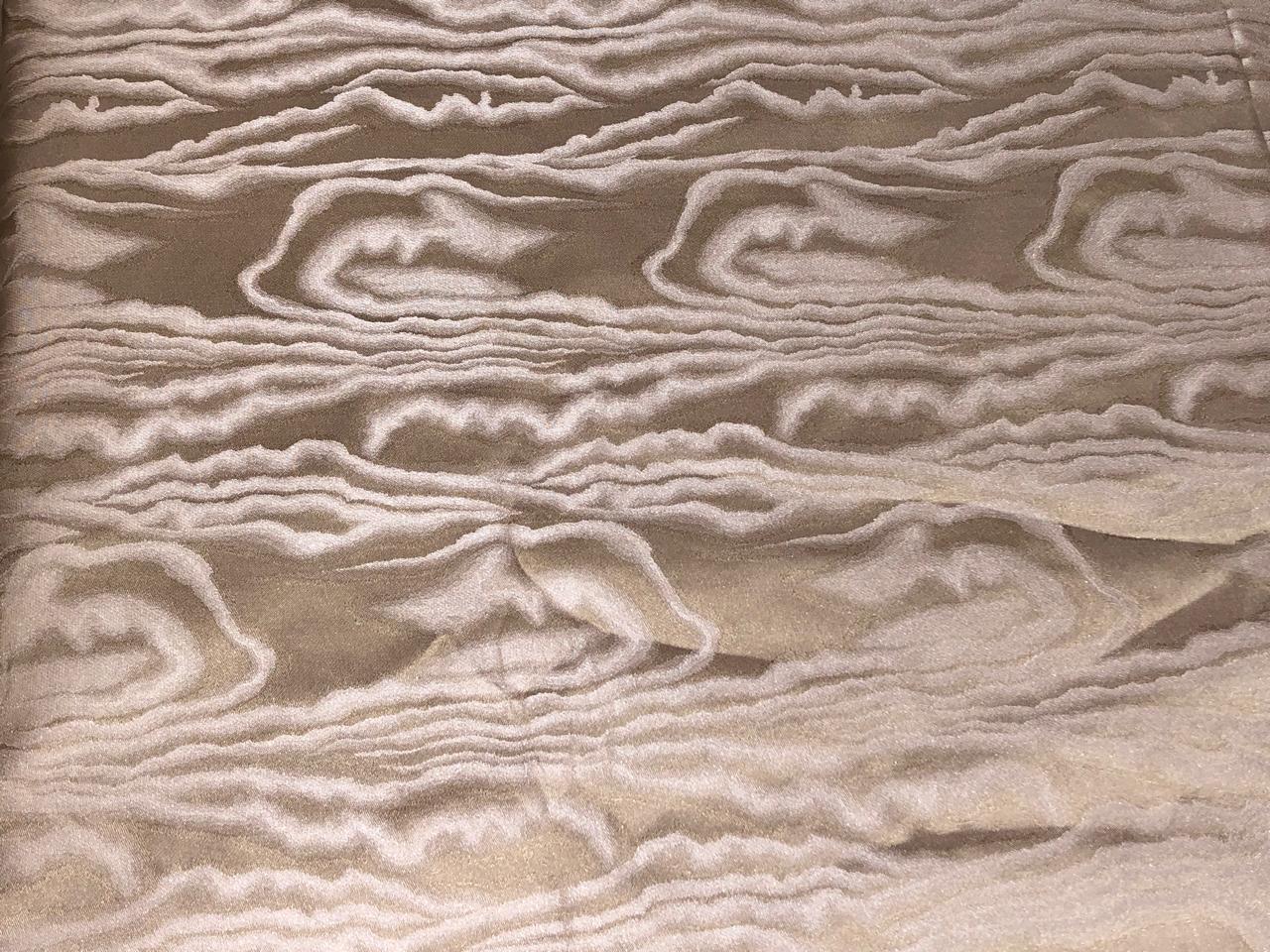 100% Silk Taffeta Jacquard Fabric beautiful onion pink abstract jacquard  54" wide TAFJACNEW26