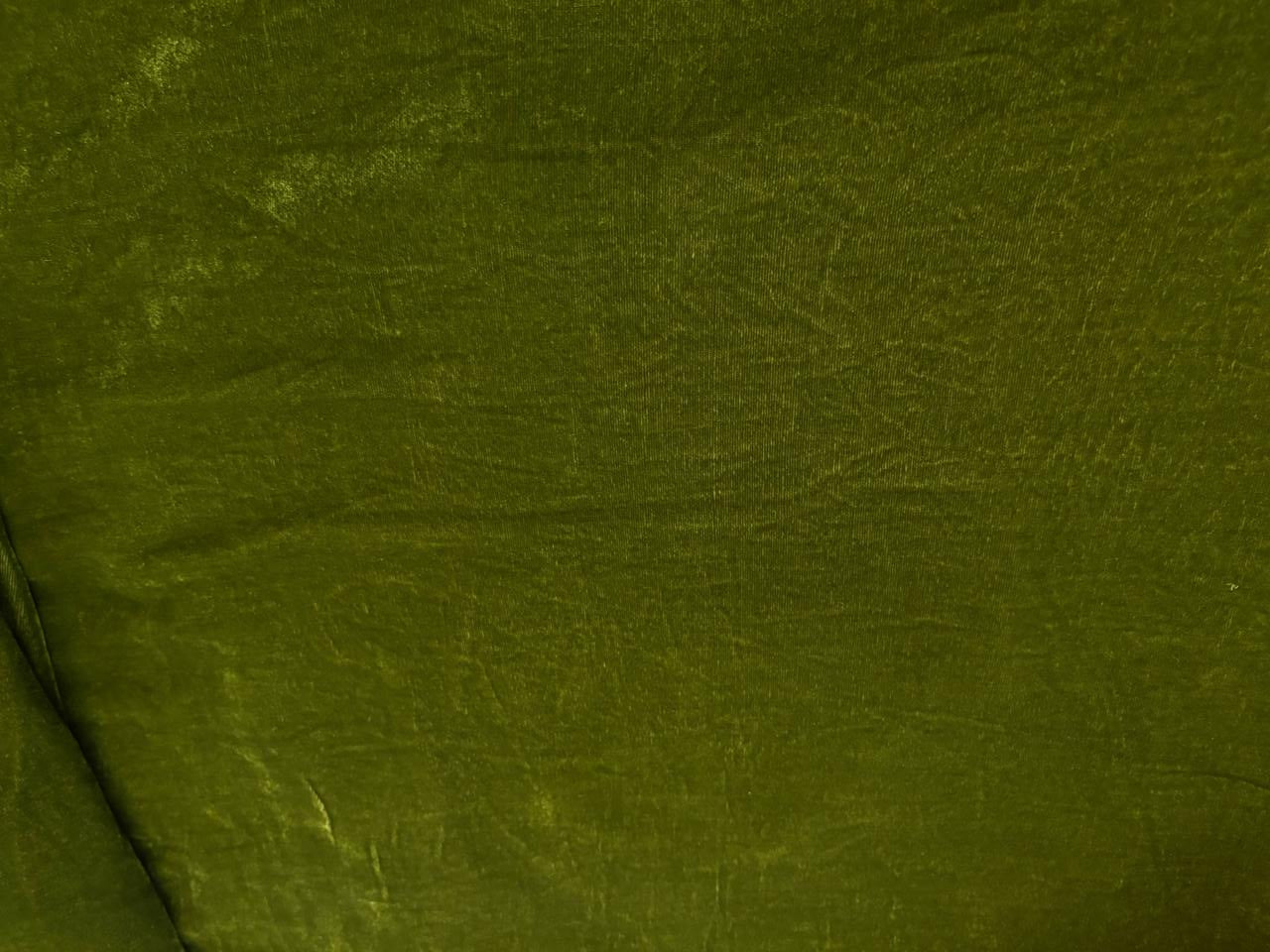 100% Micro Velvet dark moss green  Fabric 44" wide [18294]