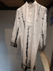 HAND PAINTED  Tie and dye stitched men's kurta in cotton available in 7  colors