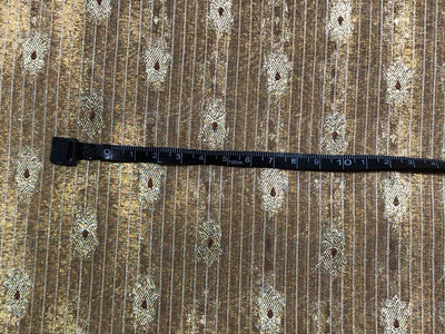 Tissue Crushed sheer mina MOTIF jacquard fabric 44"wide available in 3 colors gold, silver gold and silver grey[18254/55/56/57]