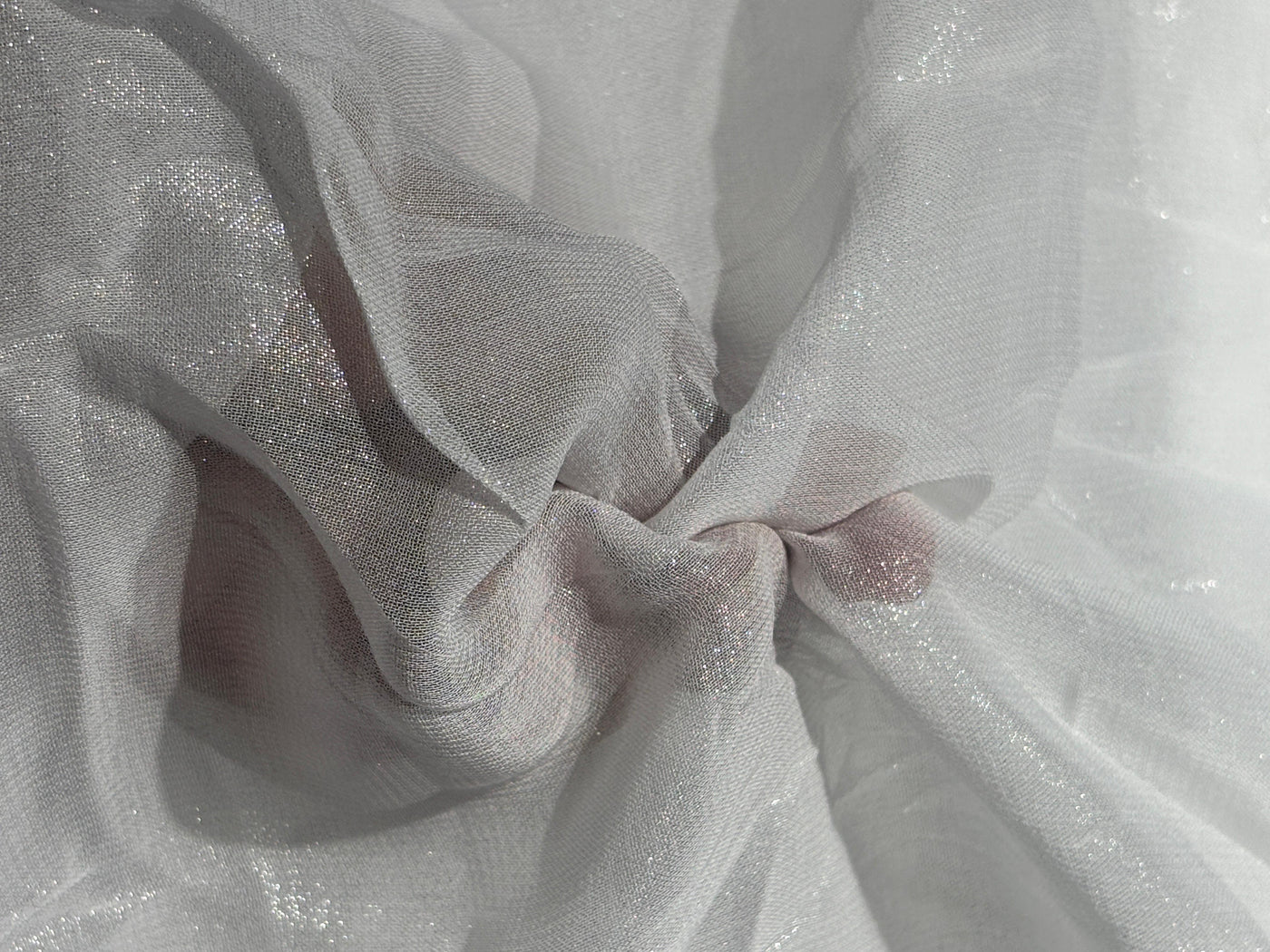 Georgette fabric lurex jacquard  44" width available in 2 colors gold and silver [18813/14]