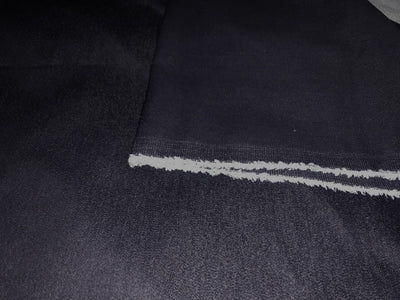 100% Cotton Denim Lycra Fabric 58" wide available in Two colors original denim dark blue and grey [15610/11]