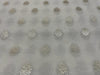 100% cotton brocade FABRIC IVORY and gold metallic MOTIF jacquard COLOR 44" wide BRO882[3]