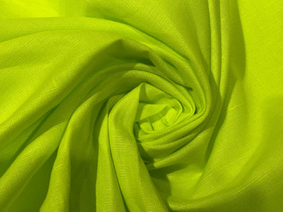 Cotton Hemp Neon Green 58" wide [18228]