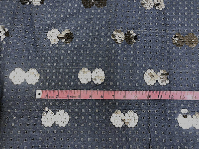 DENIM with sequin available in 2 colors denim blue light and denim blue dark [18615/16]