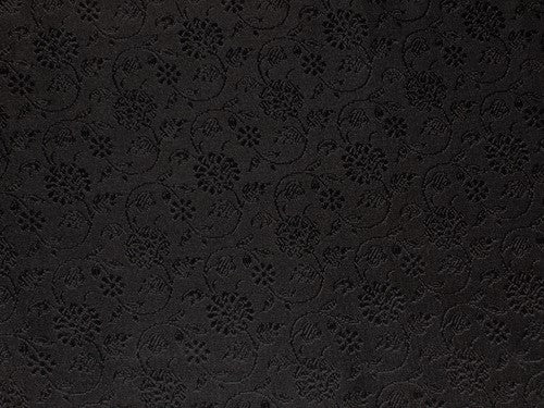 Silk Brocade fabric available  in three colors BLACK/ BLACK BROWN WITH RED/ BLACK WITH RED BRO69