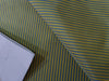 100% Silk Taffeta stripes 54" wide 3 mm TAFNEWS12 available in 5 colors [orange and yellow/ blue and yellow/ gold and beige/ rust / blue and black]