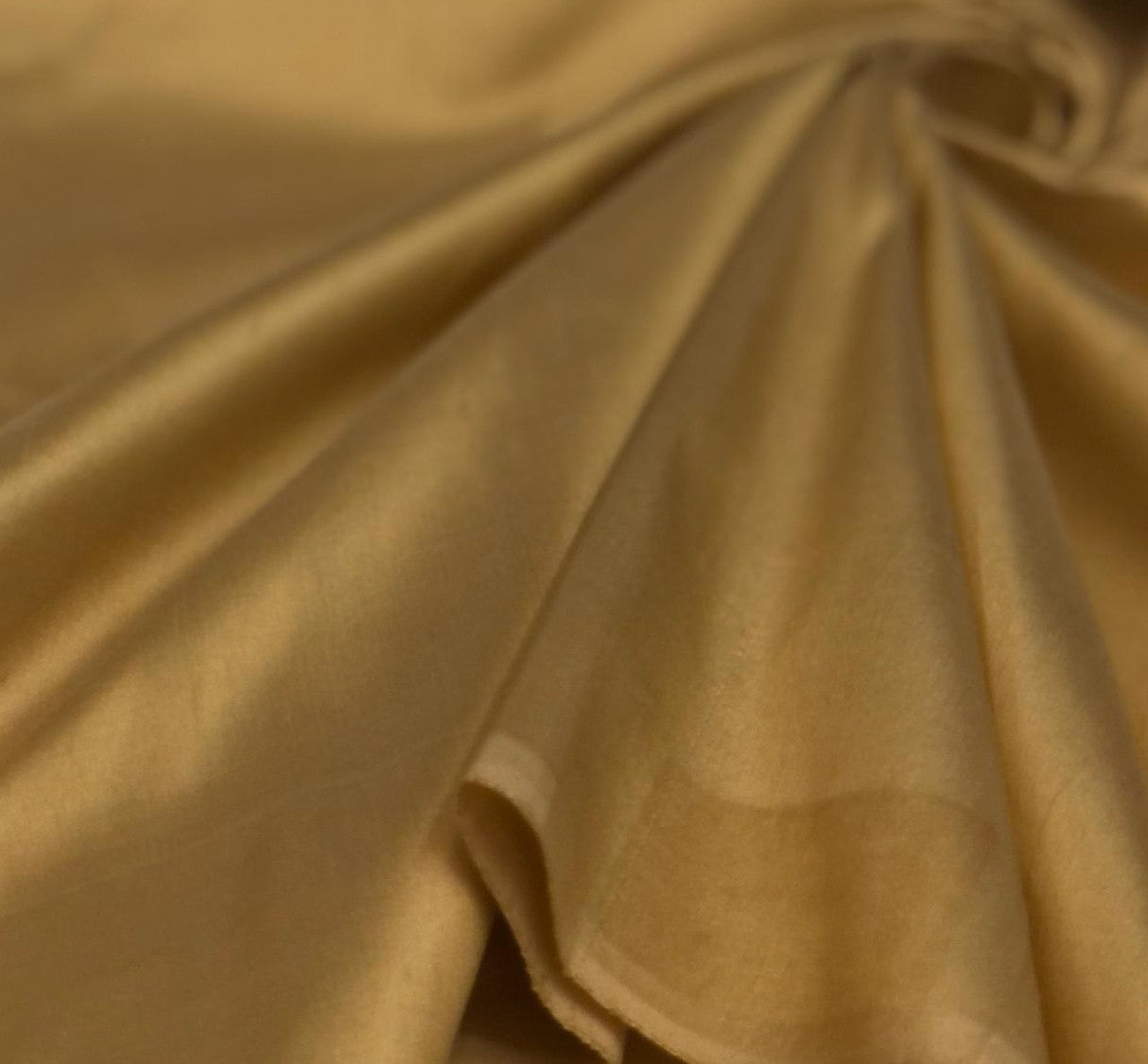 Silk Dupioni fabric gold 54"wide DUP430