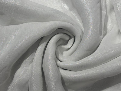 Georgette fabric lurex jacquard  44" width available in 2 colors gold and silver [18813/14]