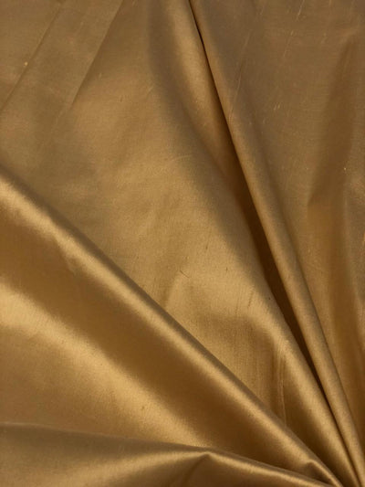 Silk Dupioni fabric gold 54"wide DUP430