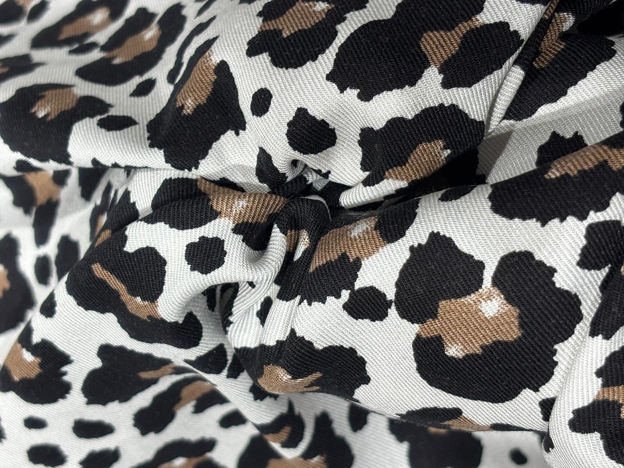 Viscose TWILL cheetah print 58" [18269]