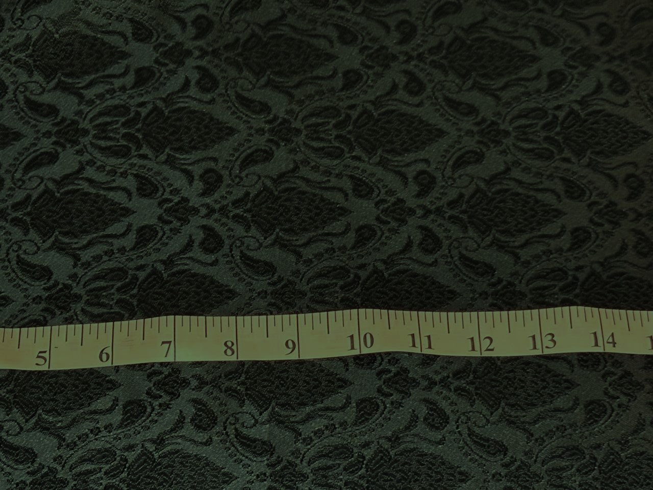 Silk Brocade fabric 44"self  floral  jacquard  available in 3 colors burgandy ,deep blue almost black and dark green BRO1065