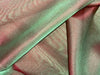 100% silk organza fabric two tone green x red 44" [10285]