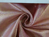 Silk Brocade fabric available in TWO  colors Peach and Pink with metallic gold color 44" wide BRO887[4/5]