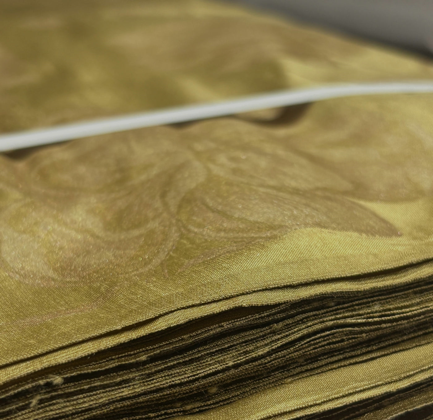 100% Silk Taffeta Jacquard Fabric  GOLD WITH SUBTLE GOLD AND SILVER GLITTER JACQUARD  54" wide TAFJACNEW22