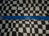 100% Cotton Twill fabric Black and White Plaids 58" wide