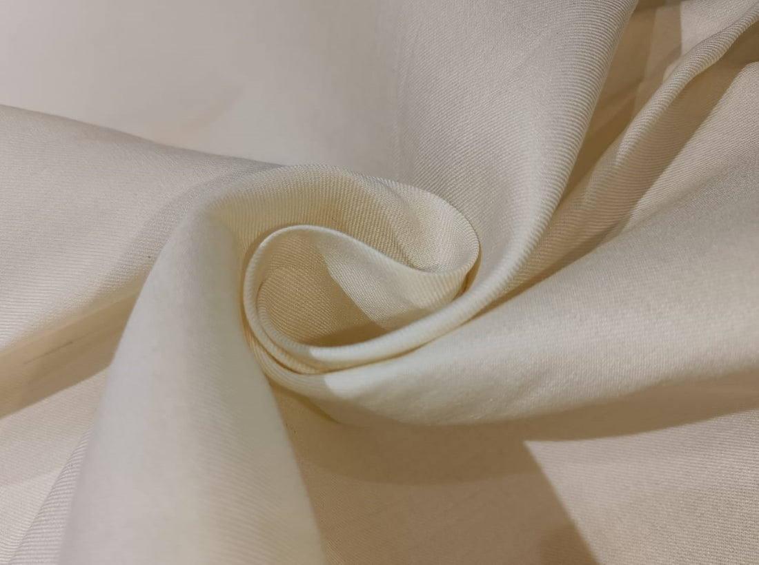 100% Silk Twill fabric 150 Grams 50" wide dyeable