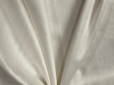 TUSSAR SILK x  VISCOSE slub  FABRIC 44" WIDE available in 3 colors white/black/burgundy[12007]