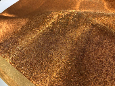 BROCADE Tissue Jacquard available in 3 colors [BRO925[1] GOLD AND DEEP BRONZE BRO925[2] GOLD AND SUBTLE BRONZE BRO925[3] GOLDEN BEIGE AND BRONZE]