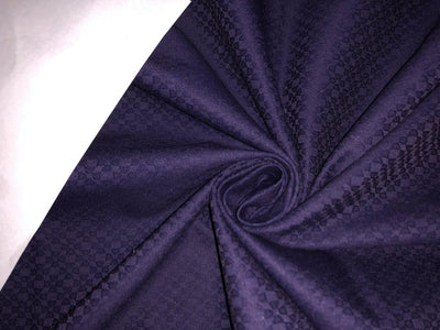 100% Cotton Denim  Fabric 58" wide available in 2 styles abstract triangle and purple self jacquard